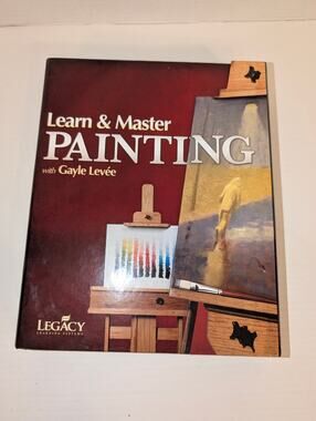 Learn & Master Painting with Gayle Levee Box Set 20 DVD 3 CD Set & Lesson Book